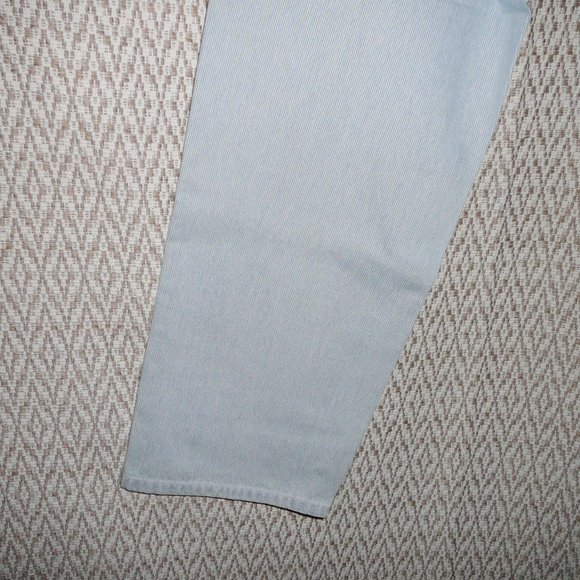 CJ Banks Textured Denim Jeans Straight Leg 10 NWT - Picture 4 of 7